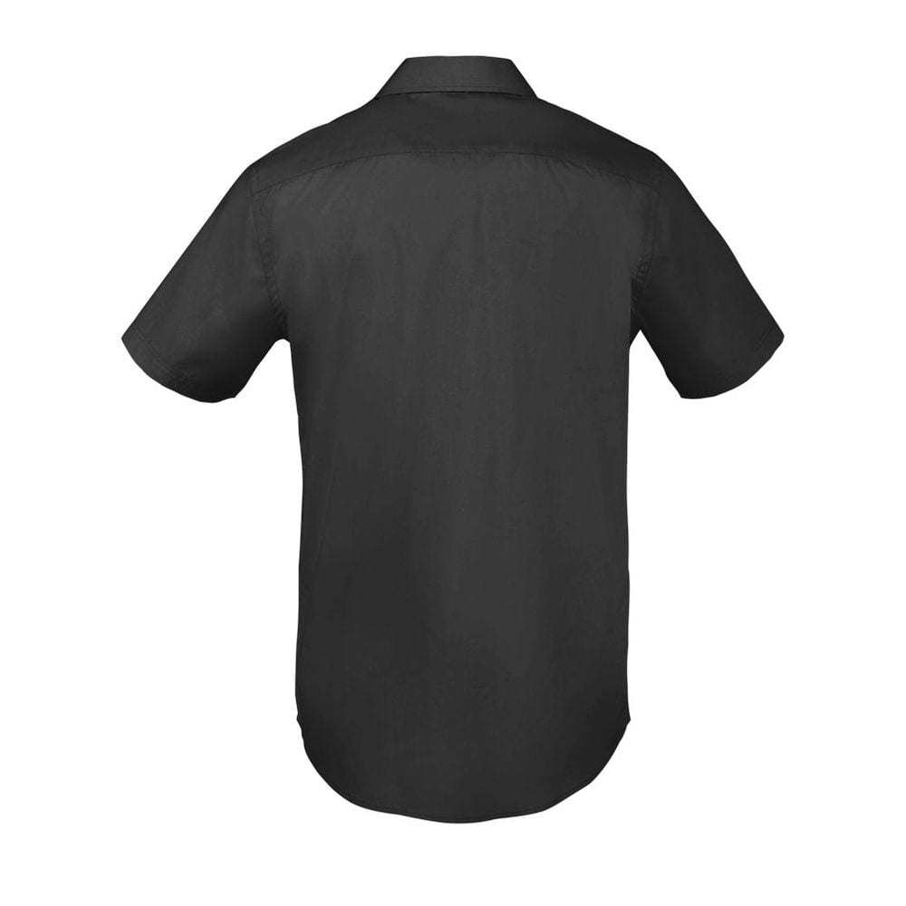 SOL'S 02923 - Mænds kortærmet Poplin -skjorte Bristol Fit