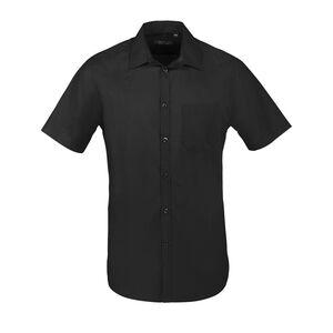 SOLS 02923 - Mænds kortærmet Poplin -skjorte Bristol Fit