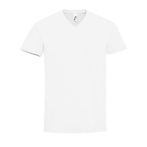 SOL'S 02940 - Herre T-shirt “V” Collar Imperial White