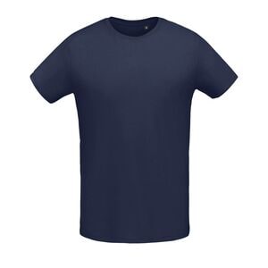 SOL'S 02855 - Herre Jersey T-shirt med rund hals, monteret Martin French Navy