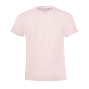 SOL'S 01183 - Regent Fit Børne t-shirt med rund hals Heather Pink