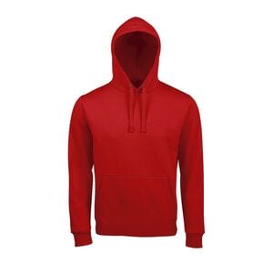 SOL'S 02991 - Unisex sweatshirt med hætte Spencer Red
