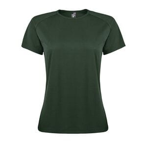 SOL'S 01159 - Raglan T -shirt til kvinder, sporty Forest Green