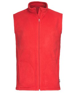 Stedman STE5010 - Fleece vest til mænd Scarlet Red