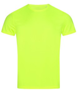 Stedman STE8000 - Stedman T -shirt med rund hals til mænd - Aktiv Cyber Yellow