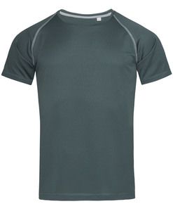Stedman STE8030 - Stedman T -shirt med rund hals til mænd - Aktiv Granite Grey