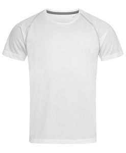 Stedman STE8030 - Stedman T -shirt med rund hals til mænd - Aktiv White