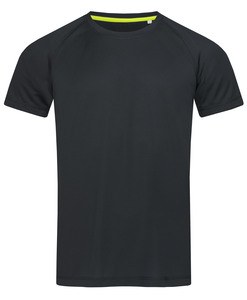 Stedman STE8410 - Stedman T -shirt med rund hals til mænd - Aktiv Black Opal