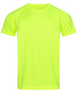 Stedman STE8410 - Stedman T -shirt med rund hals til mænd - Aktiv Cyber Yellow