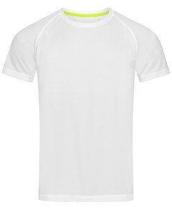 Stedman STE8410 - Stedman T -shirt med rund hals til mænd - Aktiv White