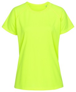 Stedman STE8500 - Stedman T -shirt med rund hals til kvinder - Aktiv Cyber Yellow