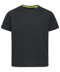 Stedman STE8570 - T -shirt med rund hals til børn Stedman - Aktiv Black Opal