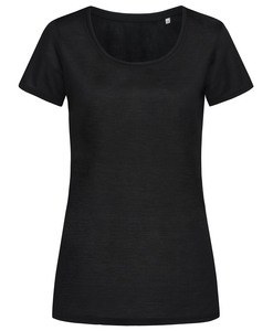 Stedman STE8700 - Stedman T -shirt med rund hals til kvinder - Aktiv Black Opal