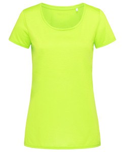 Stedman STE8700 - Stedman T -shirt med rund hals til kvinder - Aktiv Cyber Yellow