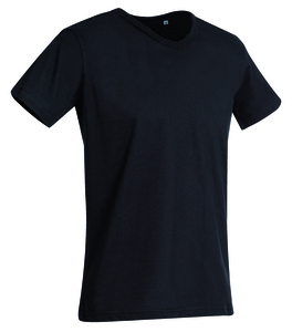 Stedman STE9010 - Stedman T-shirt med V-udskæring til mænd-Ben Black Opal