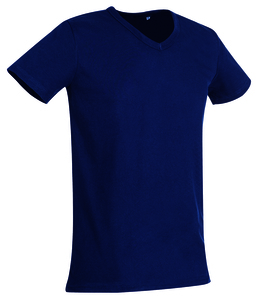 Stedman STE9010 - Stedman T-shirt med V-udskæring til mænd-Ben Marina Blue