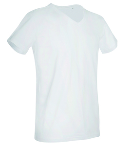 Stedman STE9010 - Stedman T-shirt med V-udskæring til mænd-Ben White