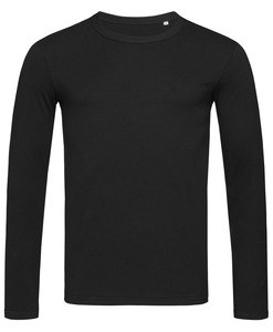 Stedman STE9040 - Morgan Ls langærmet T-shirt til mænd Black Opal