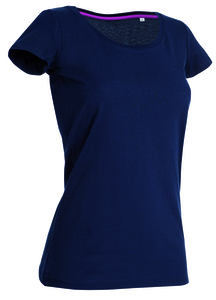 Stedman STE9700 - T-shirt med rund hals til kvinder Marina Blue