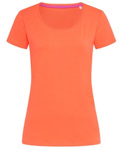 Stedman STE9700 - T-shirt med rund hals til kvinder Salmon