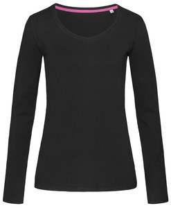 Stedman STE9720 - Langærmet T-shirt til kvinder Black Opal