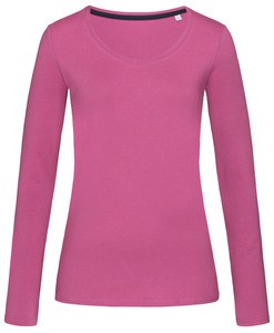 Stedman STE9720 - Langærmet T-shirt til kvinder Cupcake Pink