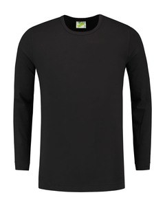 Lemon & Soda LEM1265 - Ls T-shirt med rund hals til mænd Black