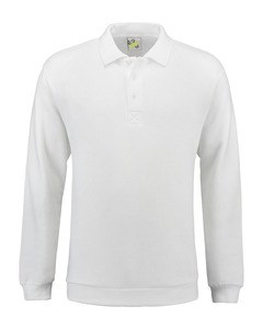 Lemon & Soda LEM3210 - Herre sweatshirt poloshirt White