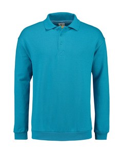 Lemon & Soda LEM3210 - Herre sweatshirt poloshirt Turquoise