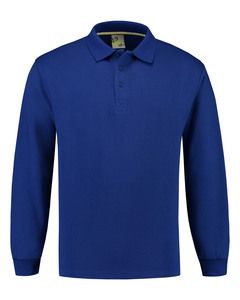 Lemon & Soda LEM3213 - Polo-sweatshirt med åben hem Royal Blue