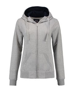 Lemon & Soda LEM3220 - Kvinders kraftig cardigan -sweatshirt med hætte