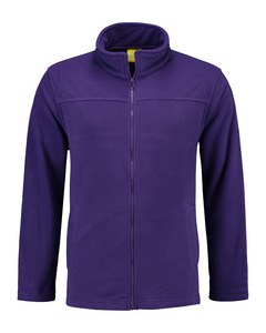 Lemon & Soda LEM3355 - Fleece cardigan Mænd Purple