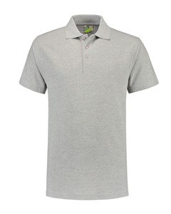 Lemon & Soda LEM3540 - Basic Ss Polo til mænd Grey Heather