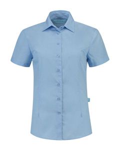 Lemon & Soda LEM3933 - Poplin skjorte Kvinder Mix Ss Light Blue