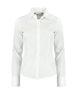 Lemon & Soda LEM3985 - Langærmet Poplin skjorte til kvinder White