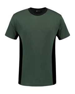 Lemon & Soda LEM4500 - Kortærmet Itee Workwear T-shirt Forest Green/BK