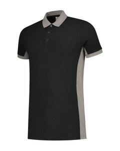 Lemon & Soda LEM4600 - Kortærmet arbejdstøj Polo Black/PG