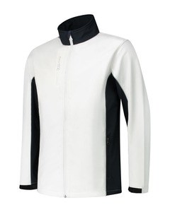 Lemon & Soda LEM4800 - Softshell arbejdstøj jakke White/DY