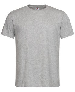 Stedman STE2020 - T-shirt med rund hals til mænd, klassisk økologisk Grey Heather