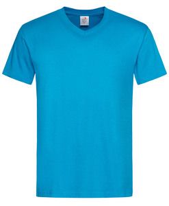 Stedman STE2300 - Klassisk T-shirt med V-udskæring til mænd Ocean Blue