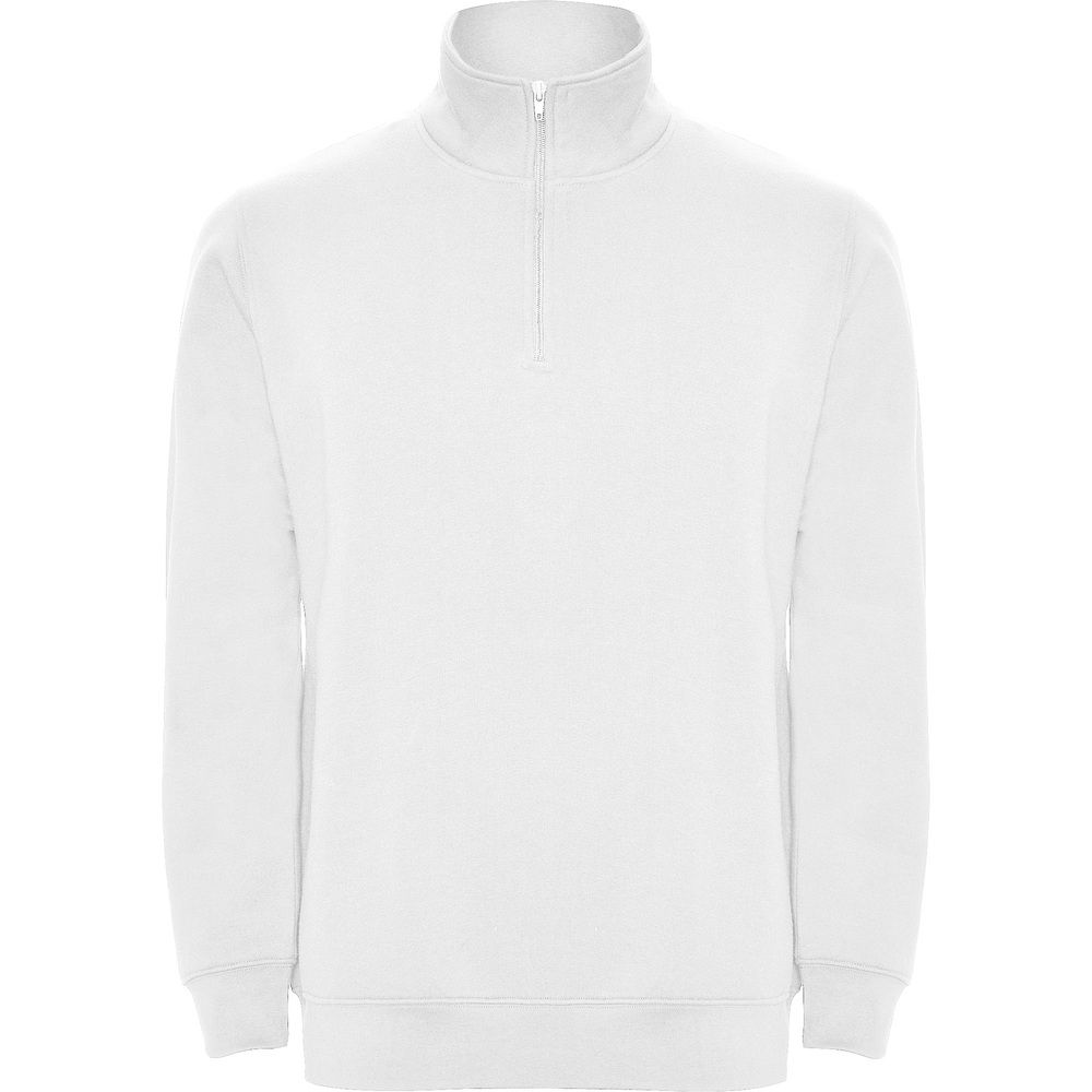 Roly SU1109 - ANETO Sweatshirt with matching half zip and polo neck