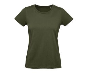 B&C BC049 - T-shirt i 100% økologisk bomuld til kvinder Urban Khaki