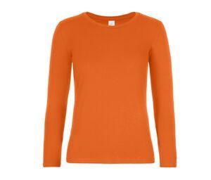 B&C BC08T - Langærmet T-shirt til kvinder Urban Orange