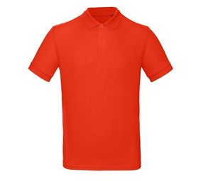 B&C BC400 - 100% økologisk poloshirt til mænd Fire Red