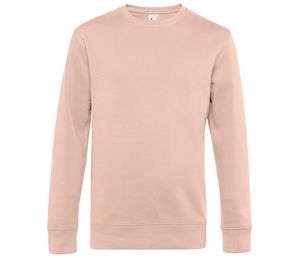 B&C BCU01K - Sweatshirt med lige ærmer 280 King Soft Rose