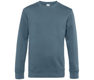 B&C BCU01K - Sweatshirt med lige ærmer 280 King Nordic Blue