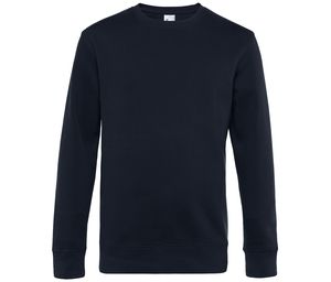 B&C BCU01K - Sweatshirt med lige ærmer 280 King Navy Blue