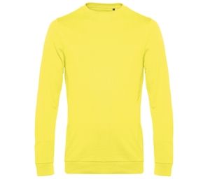 B&C BCU01W - Sweatshirt med rund hals # Solar Yellow