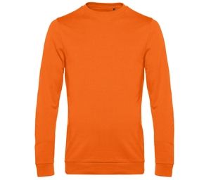 B&C BCU01W - Sweatshirt med rund hals # Pure Orange