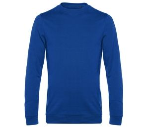 B&C BCU01W - Sweatshirt med rund hals # Royal blue